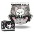 thumbnail image 1 of Littleforbig Ultra Absorbent 7000 mL Adult Printed Diaper 10 Pieces - Goth Brat (Medium 28"-38"), 1 of 8