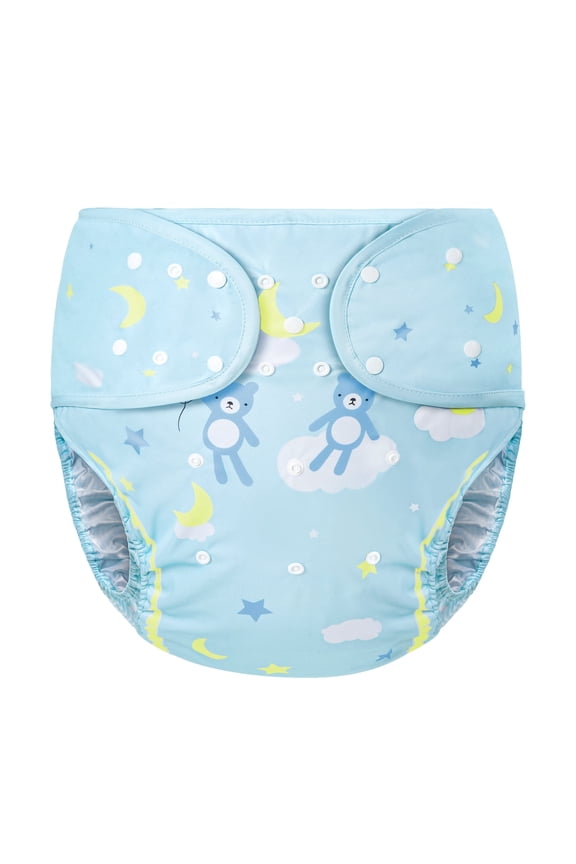 Washable Adjustable Reusable Waterproof Cloth Adult Diaper Wrap Cover One Size - Little Dreamers