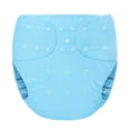 thumbnail image 1 of Littleforbig Washable Adjustable Reusable Waterproof Primary Comfort Cloth Adult Diaper Wrap Cover One Size Blue, 1 of 8