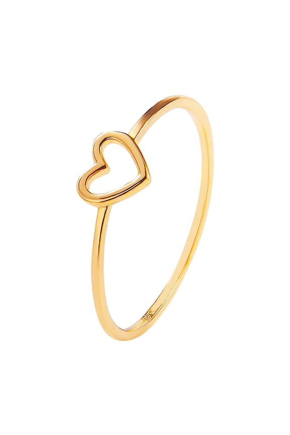 Gold Stackable Rings for Women,Gold Silver Knuckle Rings,Simple Minimalist Heart Finger Rings,Set Trendy Cute Open Stacking Finger Rings Pack Summer Beach Stuff Jewelry