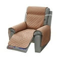 thumbnail image 1 of Littleplum Waterproof Recliner Chair Cover,Non-Slip Reclining Cover for Chair,Easy-Going Recliner Chair Sofa Cover,Furniture Protector with Elastic Straps for Kids,Dogs,Pets (Khaki), 1 of 8