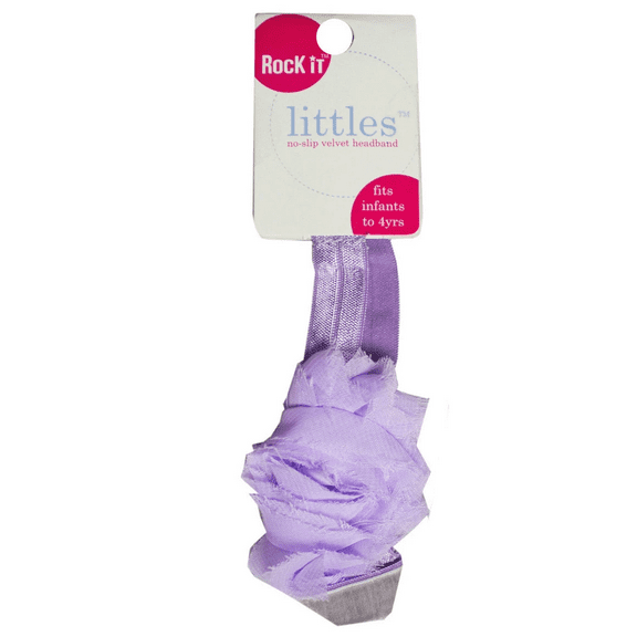 Littles Floral Headbands, Adorable Headbands, Comfortable Velvet Bottom, Perfect for Everyday Wear, Special Occasions, Elegant, Whimsical Design, Pink, Light Purple