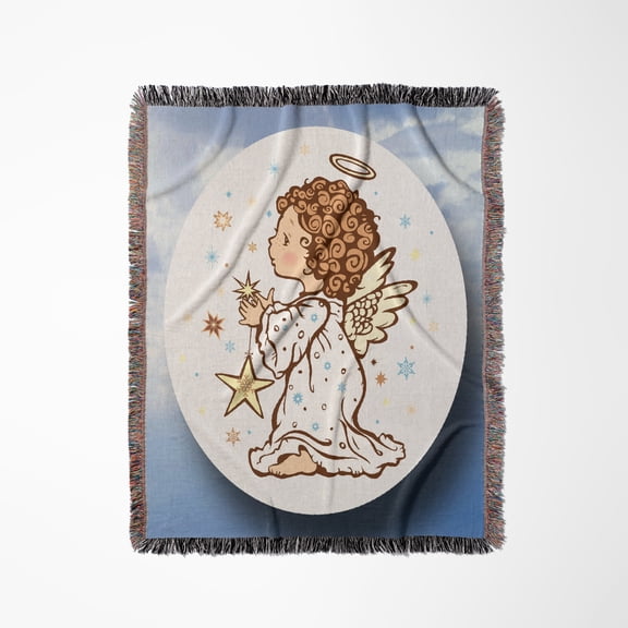 Littlest Angel, Woven Blanket