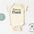 thumbnail image 1 of Littlest Cutie Baby Bodysuit, Fruit Baby Bodysuit, Food Lover Baby Outfit, Orange Baby Gift, New baby Boy Girl, 1 of 3