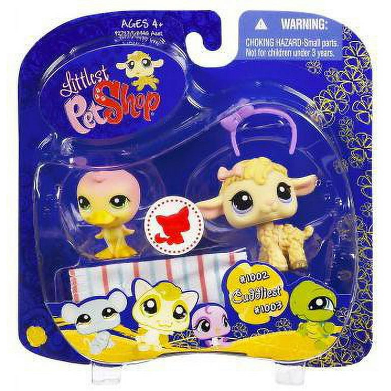 Littlest Pet Shop 2009 Assortment B Series Duck Lamb Figure