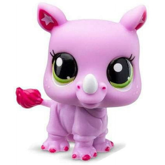 Littlest Pet Shop 2024 Gen 7 Pink Rhino Mini Figure LPS