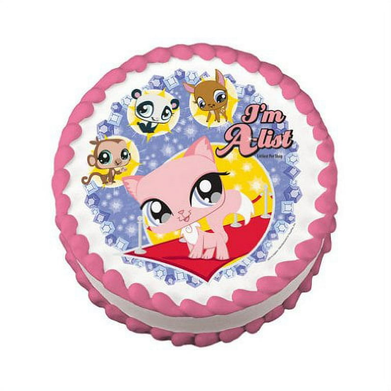 Littlest pet shop birthday cake walmart on sale