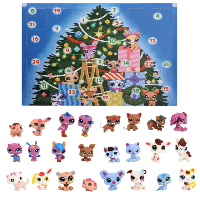 Littlest Pet Shop Advent Calendar 2024 LPS Gen 7, Authentic Mystery