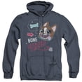 thumbnail image 1 of Littlest Pet Shop Bone Appetit Adult Heather Hoodie Sweatshirt Navy, 1 of 1