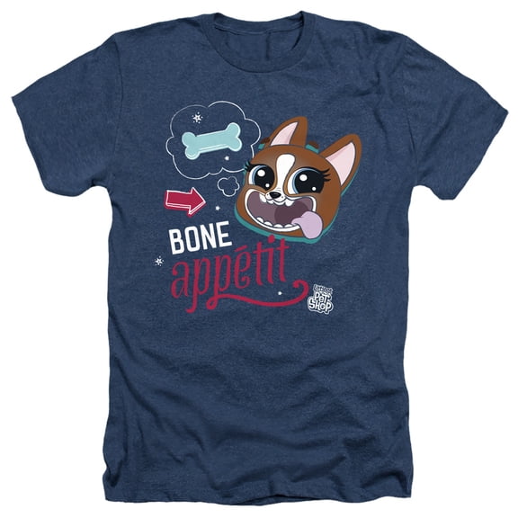 Littlest Pet Shop - Bone Appetit - Heather Short Sleeve Shirt - Small