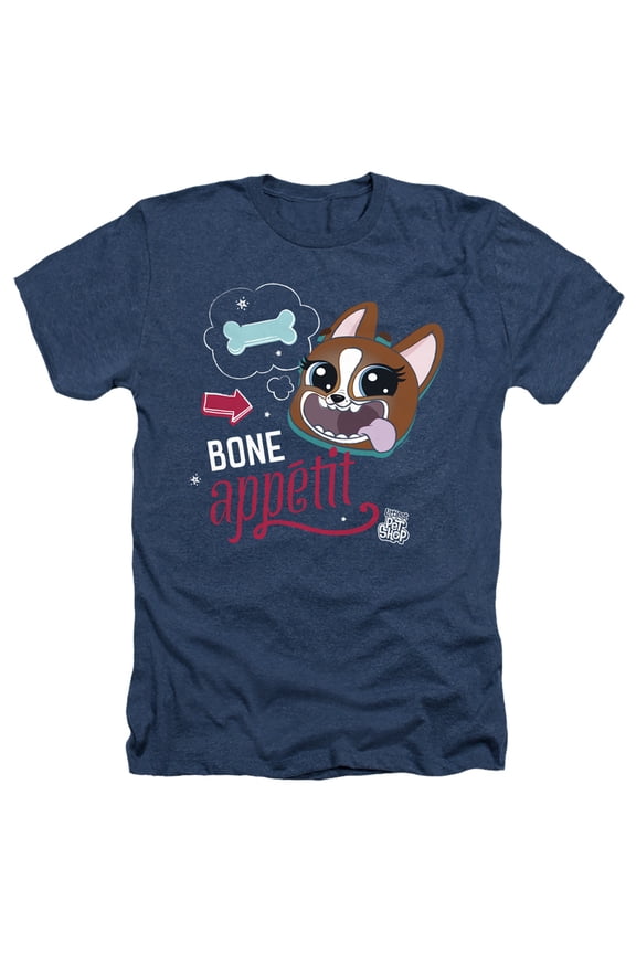Littlest Pet Shop - Bone Appetit - Heather Short Sleeve Shirt - XXX-Large