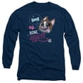thumbnail image 1 of Littlest Pet Shop Bone Appetit Long Sleeve Adult 18/1 T-Shirt Navy, 1 of 1