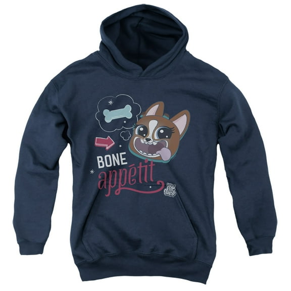 Littlest Pet Shop - Bone Appetit - Youth Hooded Sweatshirt - Small