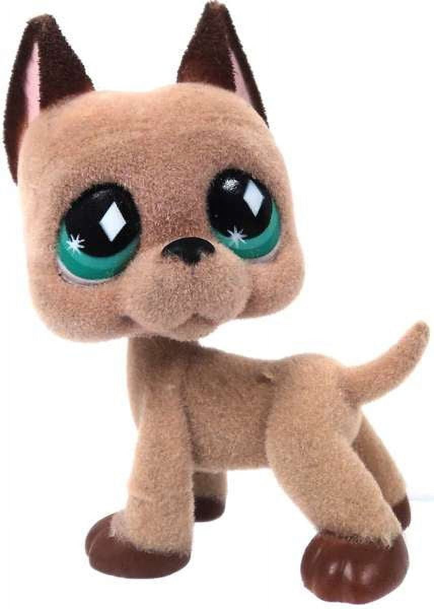 Littlest Pet Shop Boxer Figure (Flocked, No Package) (No Packaging