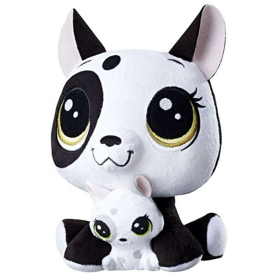 Littlest Pet Shop Bullena Doghouser and Scamper Doghouser Plush Pairs