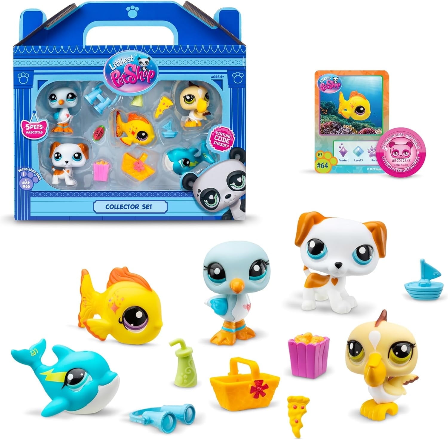 Littlest Pet Shop LPS Toys Collection: Beach Besties Pack for