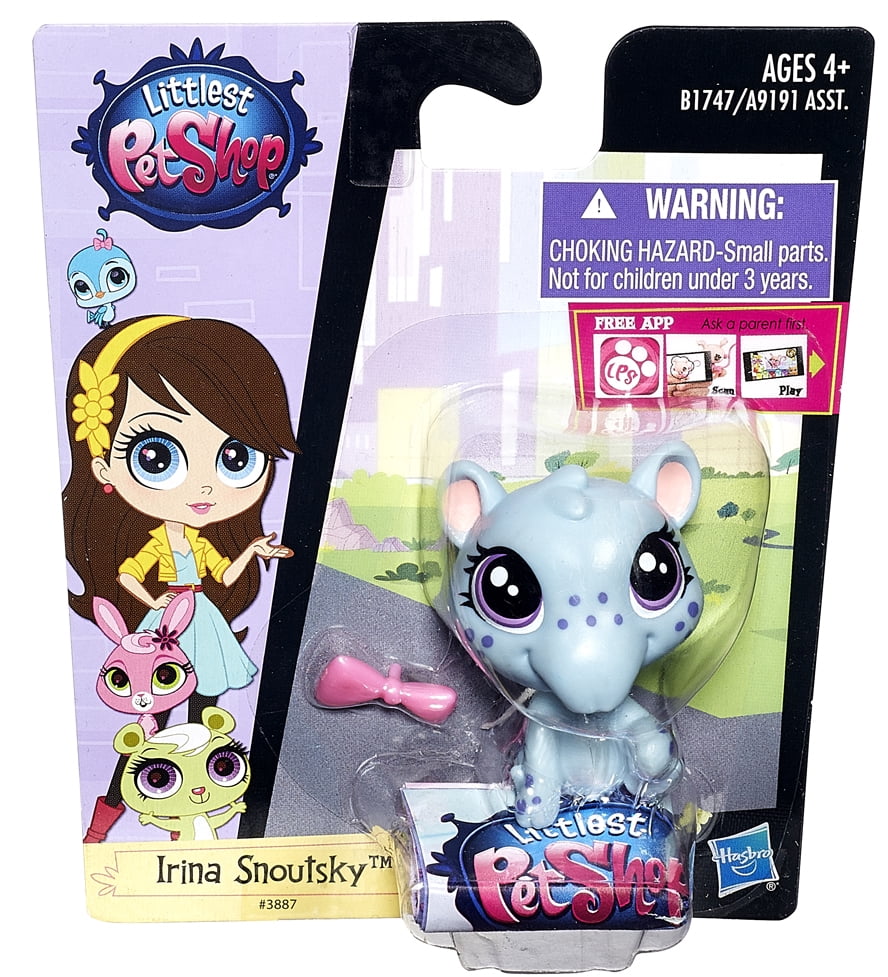 Littlest Pet Shop Get the Pets Single Pack Irina Snoutsky, ages 3