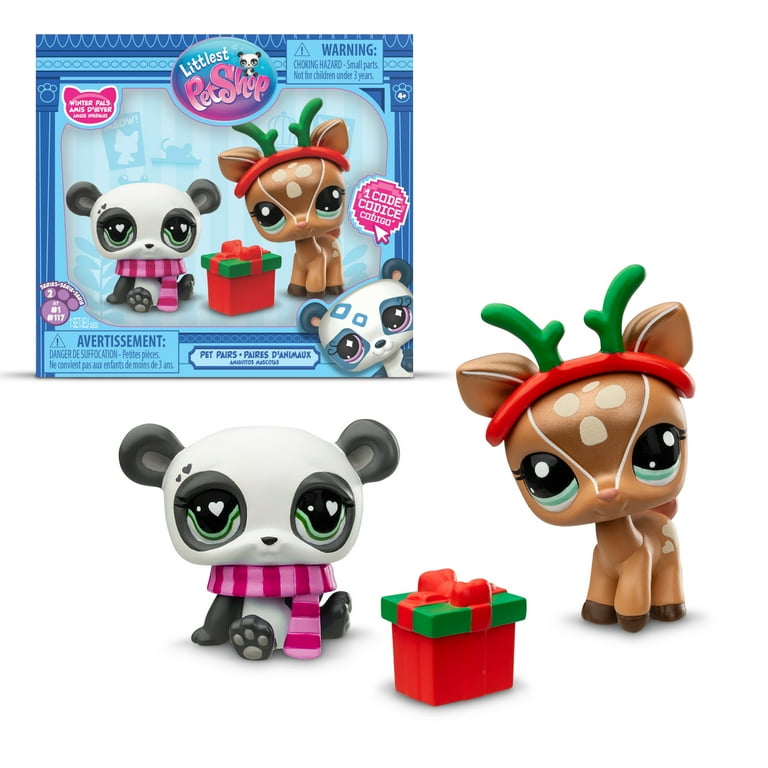 Littlest Pet Shop Holiday Pet Pairs Winter Pals, Pack, Great for