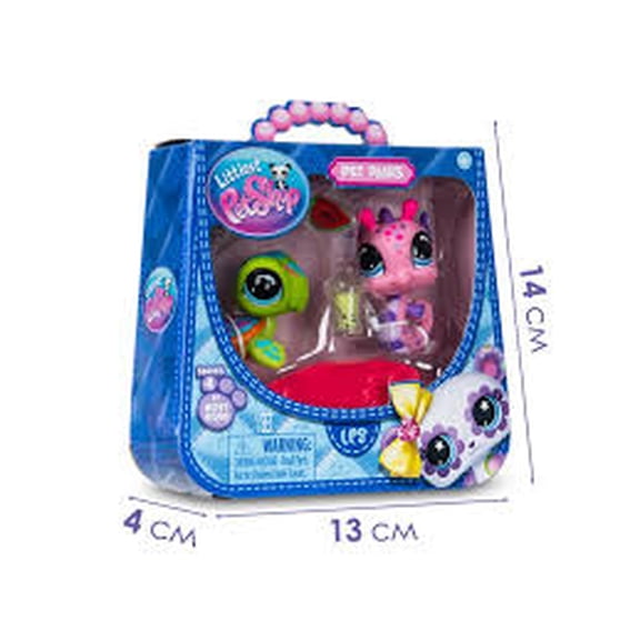 Littlest Pet Shop LPS G7 Series 4 Pet Pairs Sea Turtle & Seahorse #247 #248