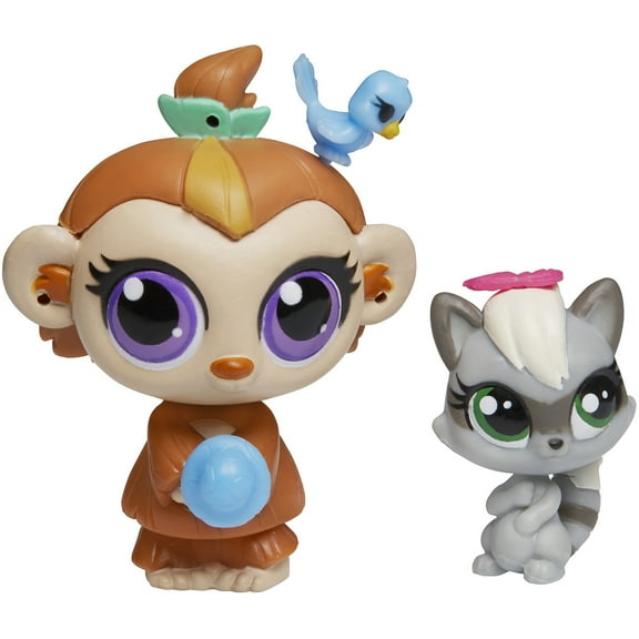 Littlest Pet Shop Lps Mushroom And Raccoon