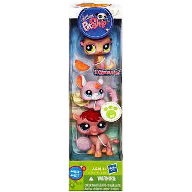Littlest Pet Shop Meerkat, Chinchilla & Camel Figure, 3 Pack