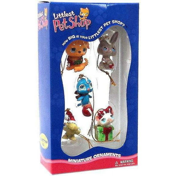 Littlest Pet Shop Miniature Ornaments