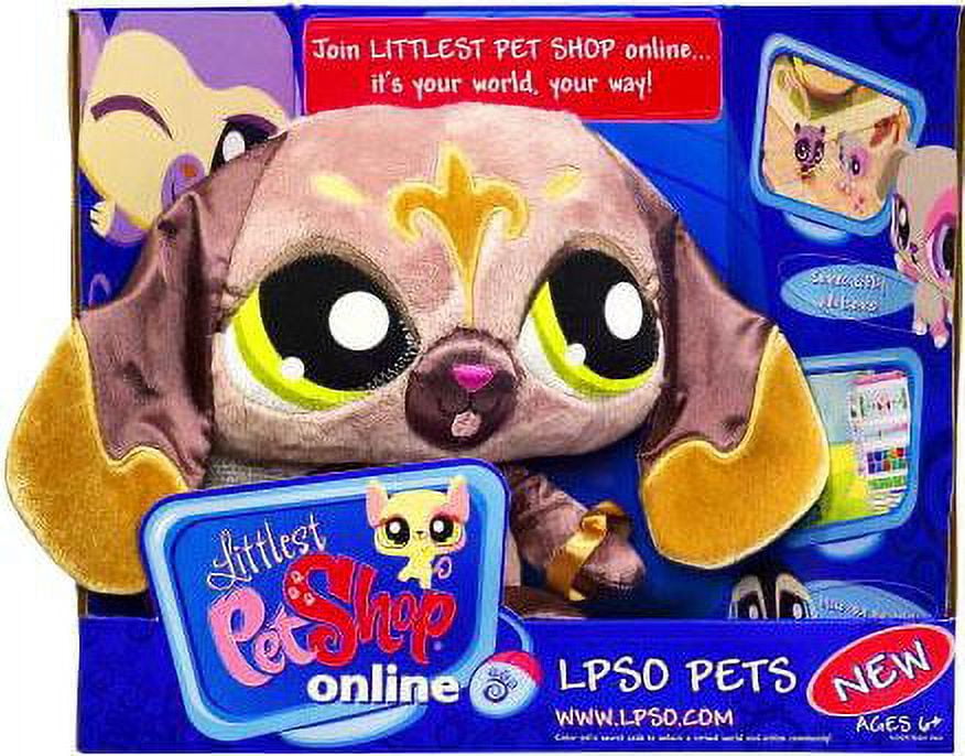 Littlest Pet Shop Toy Store - Littlest Pet Shop Collectible Pets #830  Messiest Mop Dog Special Editi