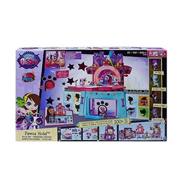 Littlest Pet Shop Pawza Hotel Style Set