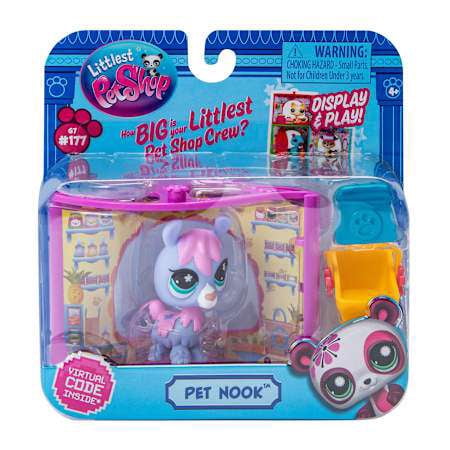 Littlest Pet Shop Pet Nook Llama Figure (Mini Mart, with Virtual Code)