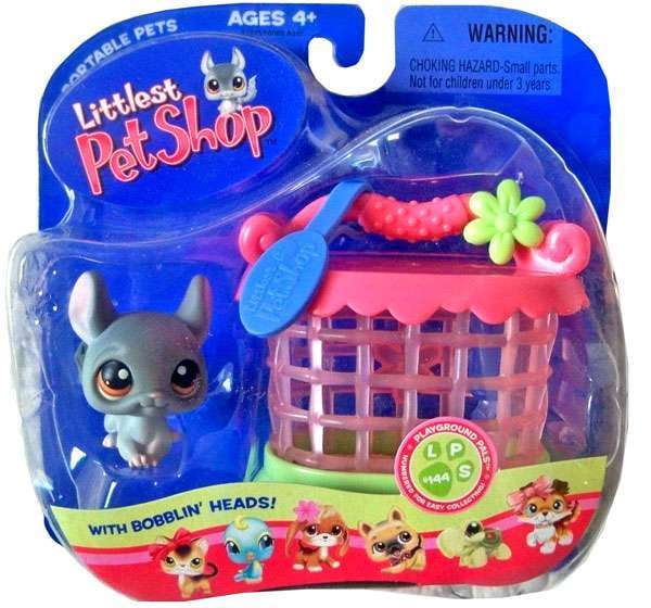 希少　Petla Rev Chinchilla 144 Authentic Littlest Pet Shop Lps Pets Grey - Etsy