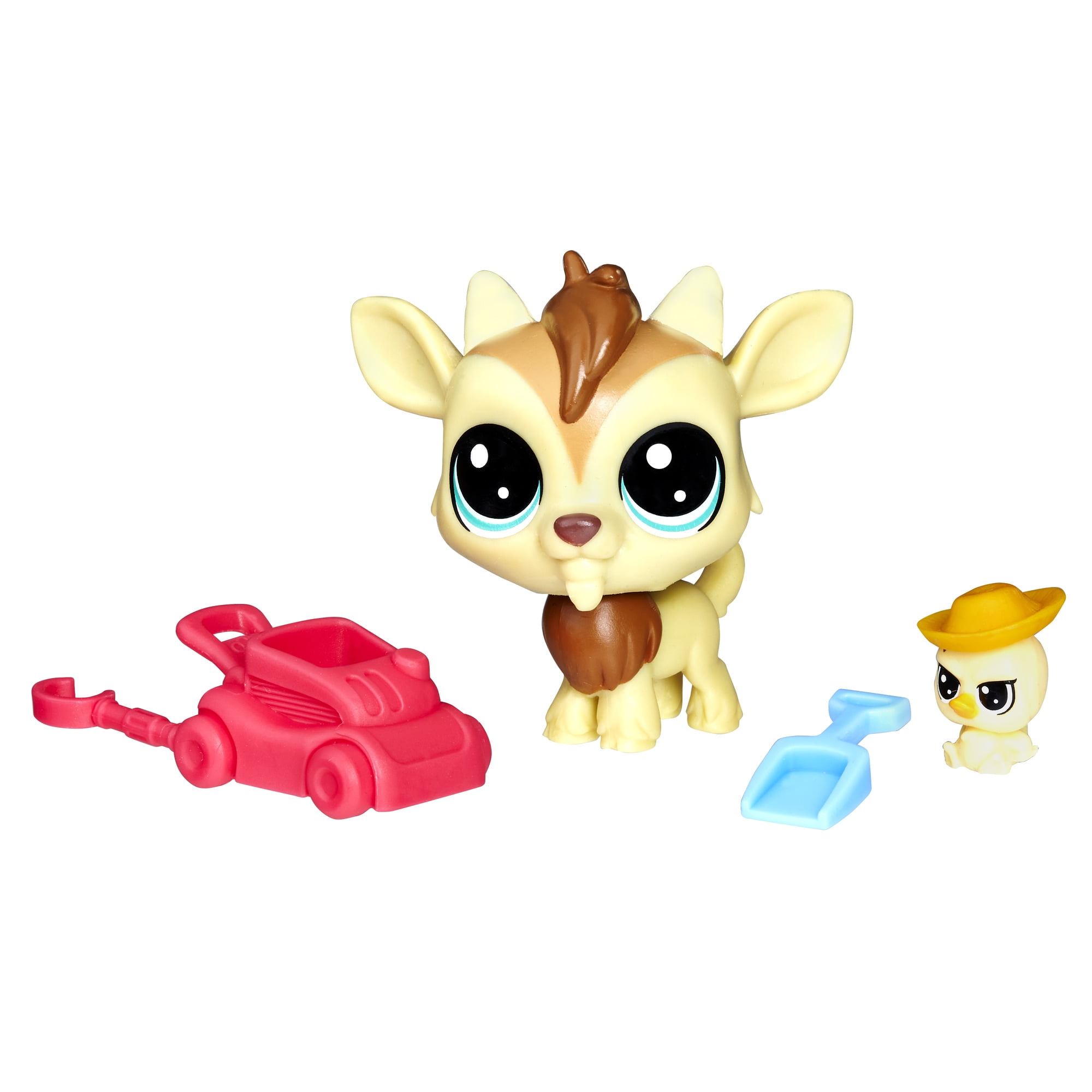 Littlest Pet Shop Quincy Goatee & Chickles Scrapper
