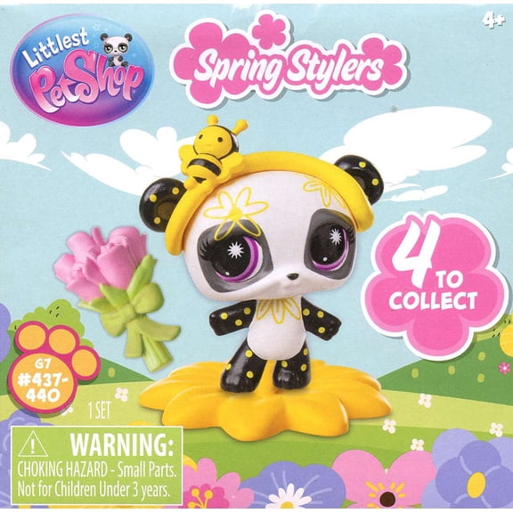 Littlest Pet Shop Spring Stylers Panda Figure