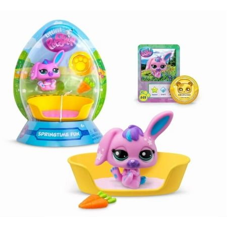Littlest Pet Shop Springtime Fun Collectible Bunny Figure
