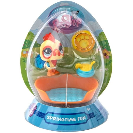 Littlest Pet Shop Springtime Fun Rooster Figure Set
