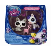 Littlest Pet Shop Stylin  Stripes Pet Pair, Series 4 Mini Figures 2-Pack