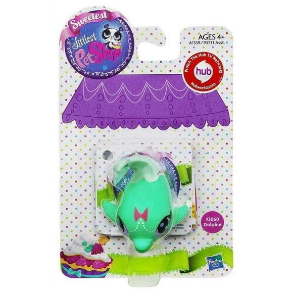 Littlest Pet Shop Sweetest Dolphin Figure #3060 (Teal)
