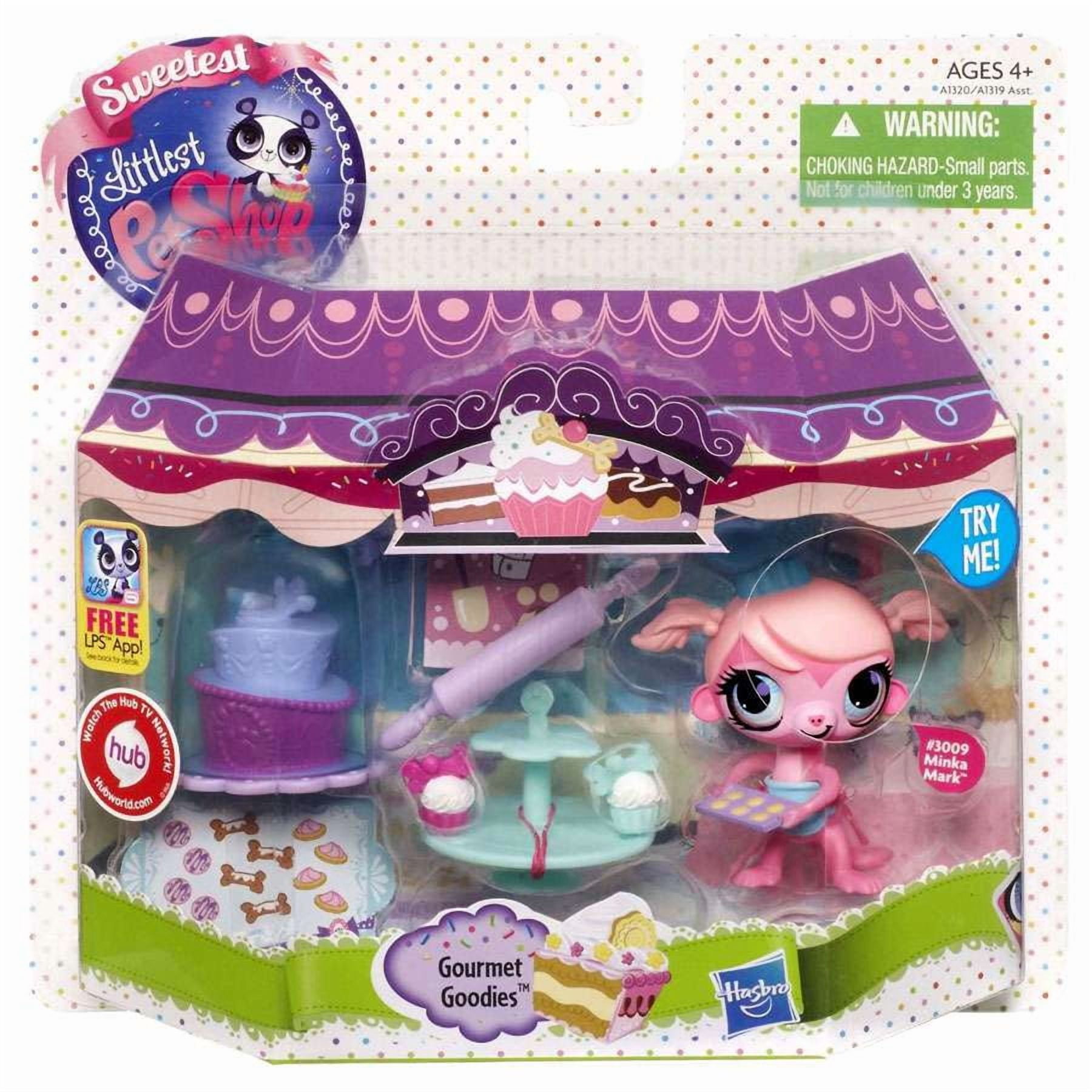 Hasbro Littlest Pet Shop Sweetest Gourmet Goodies Playset, Baking