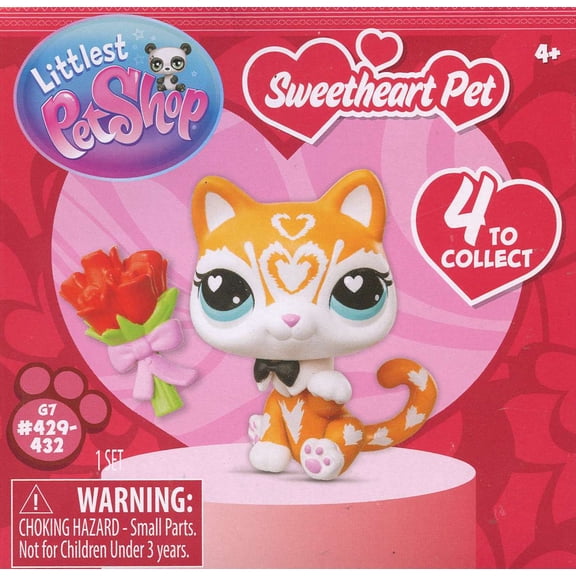 Littlest Pet Shop Sweetheart Pet Cat Figure