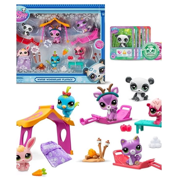 Littlest Pet Shop Winter Wonderland Playpack Playset
