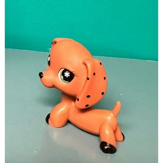 Littlest pet shop Toy girls bobble head GEN 3 dachshund dog cute puppy #monopoly