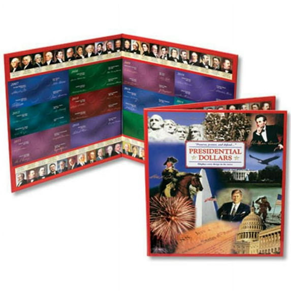 Littleton Coin LMF2 Presidential Dollar Series Display Board- Case of 20