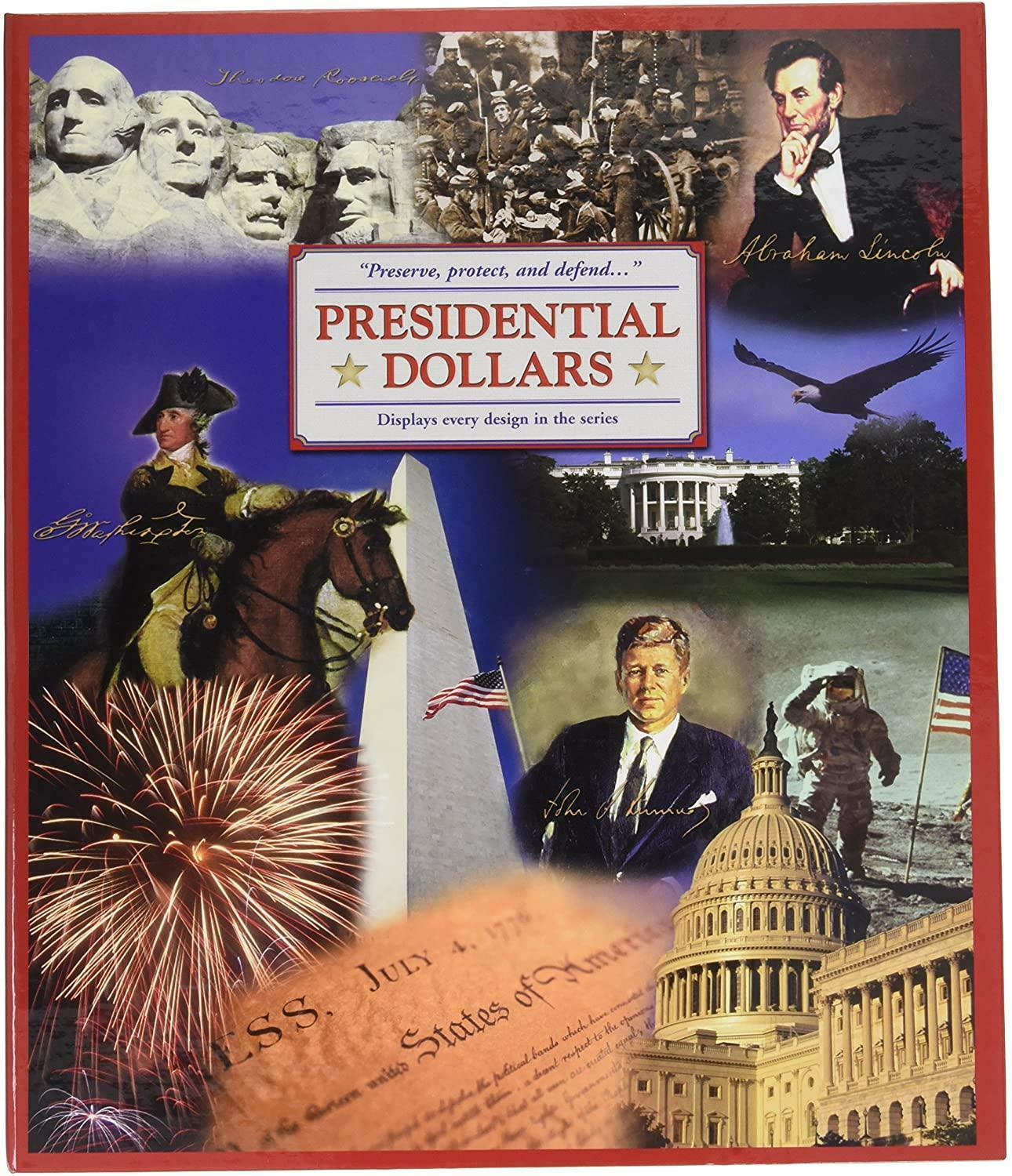 Littleton Folder Presidential Dollars Deluxe Presentation - Walmart.com