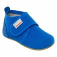 thumbnail image 1 of Littlie Boys Blue  Bootie Shoe Velcro Slippers, 1 of 2