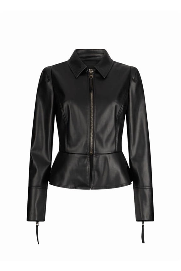 Fitted Peplum Hem Jacket (Women's)