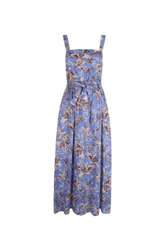 Indigo Floral Dress (Women's)