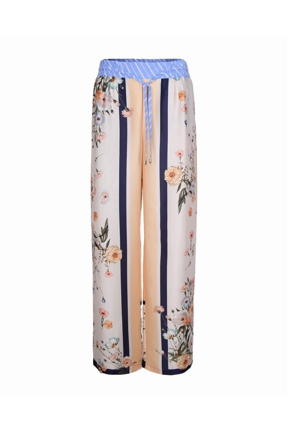 Palazzo Pants With Floral Pattern (Women's)