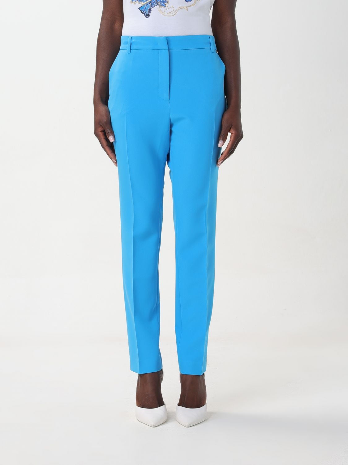 Liu Jo Pants Woman Turquoise Woman - Walmart.com
