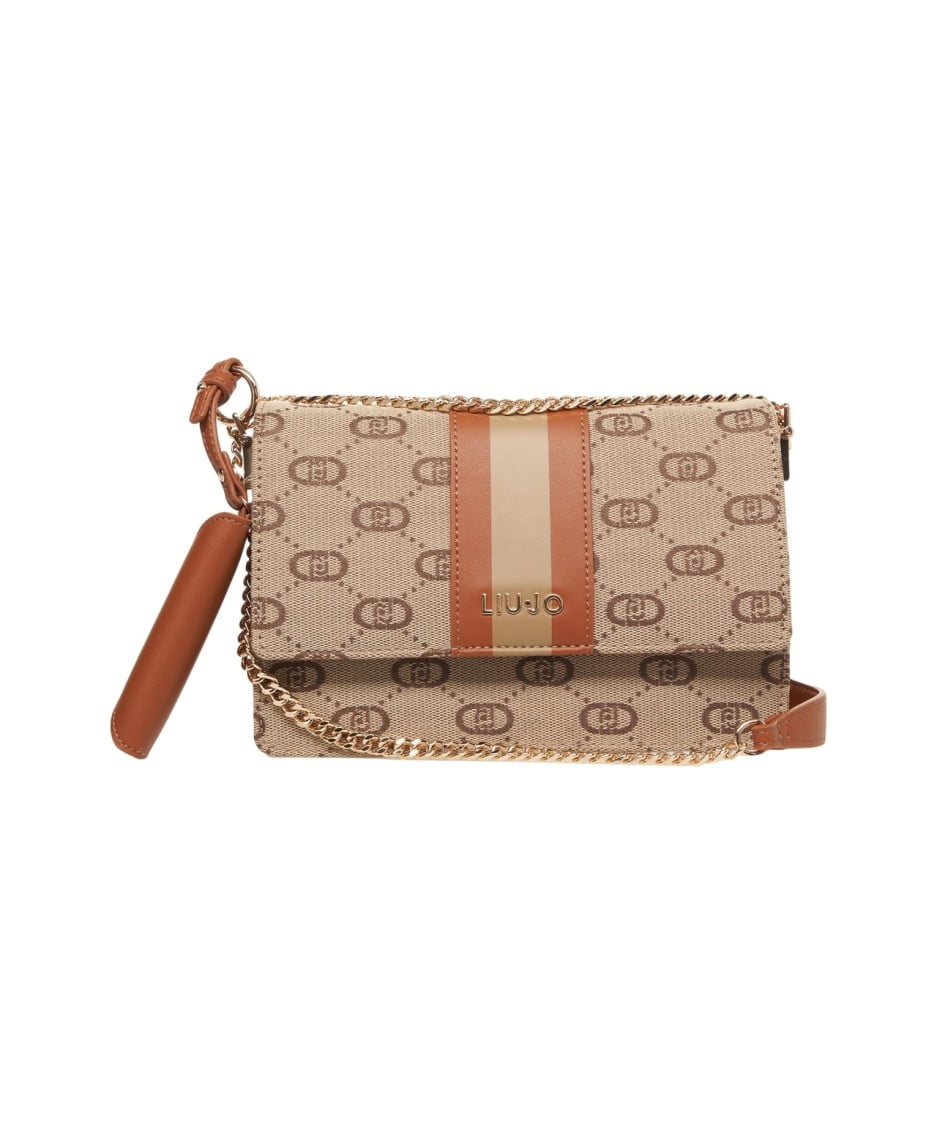 ショルダーバッグ・ポシェット LIU JO Women Shoulder Bags AA5015E0161 81154 Beige ショルダーバッグ・ポシェット LIU JO Women Shoulder Bags