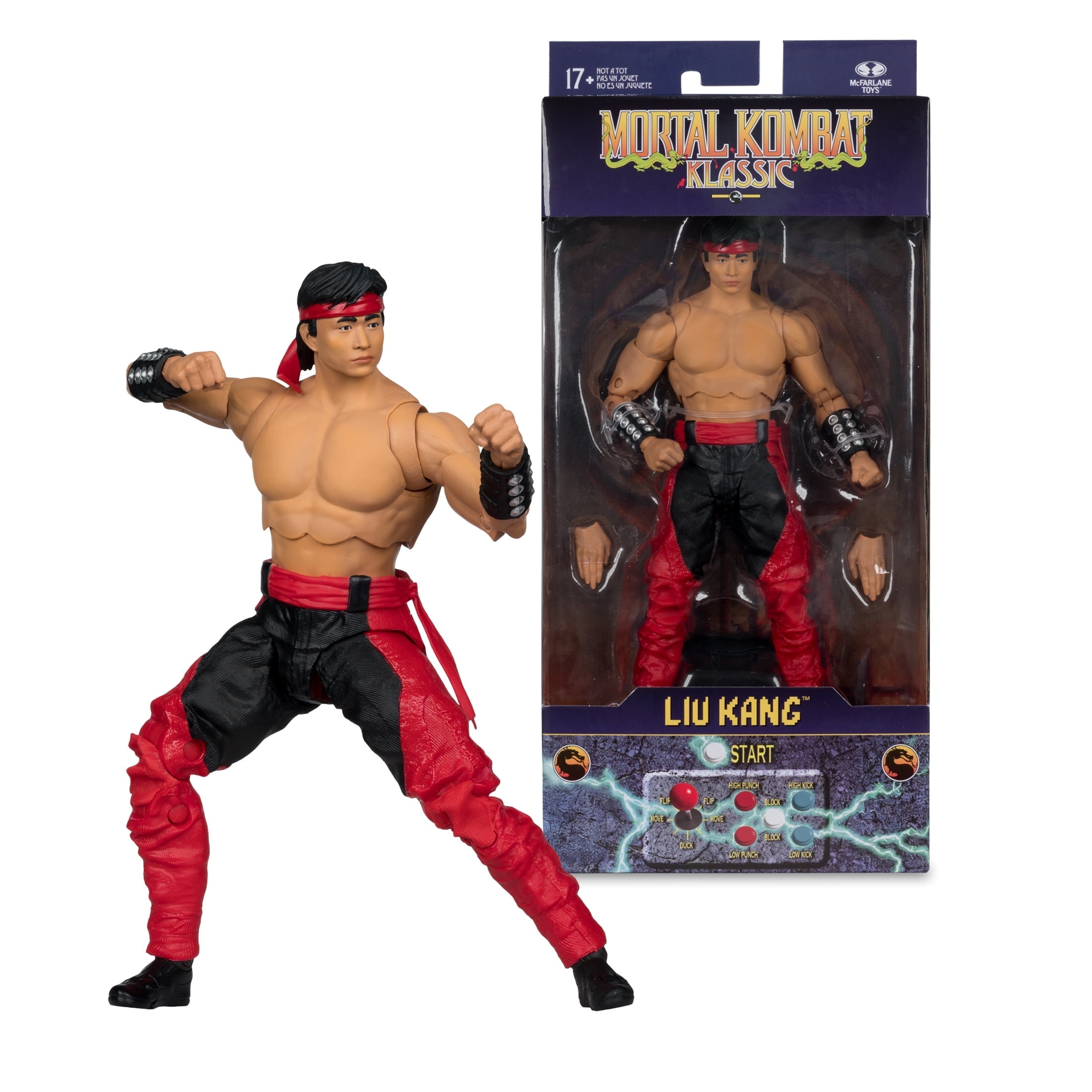 McFarlane モータルコンバット7 アクションフィギュア Liu Kang Liu Kang (Mortal Kombat Klassic) 7