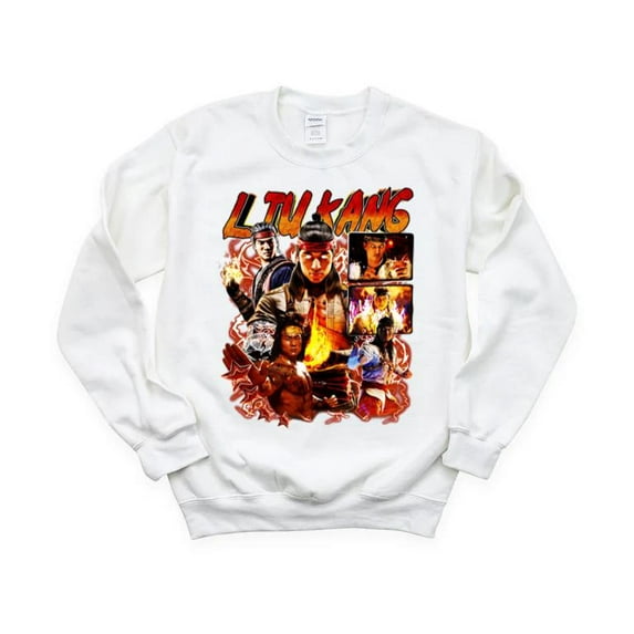 Liu Kang Mortal Kombat Video Game Fighter Shaolin Monk Fire God Gaming Sweatshirt, for men & women, up to size 5XL